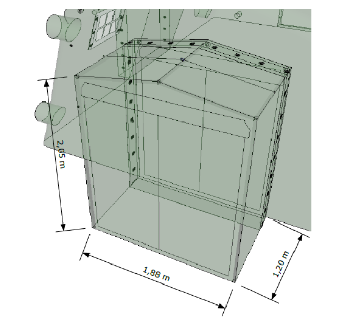 (Losberger TAG42T2/TMM06) ENTRANCE T2 white, sliding door