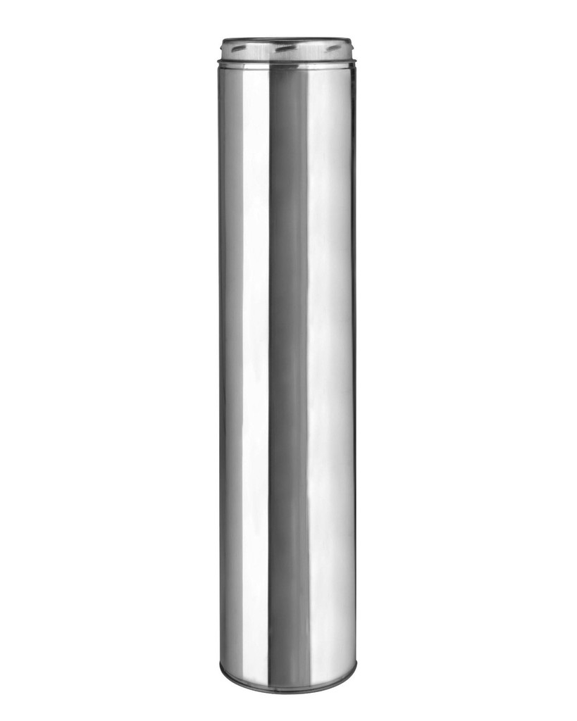 (chimney) PIPE, steel, Ø 150mm, 2mm thick, 1m