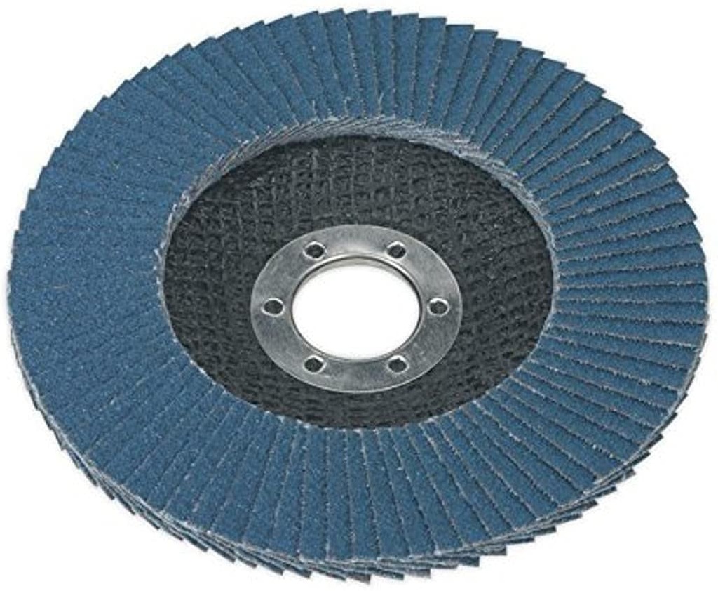 (angle grinder) FLAPPED DISK, zirconium, Ø125mm, for metal