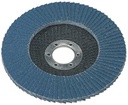 (angle grinder) FLAPPED DISK, zirconium, Ø125mm, for metal