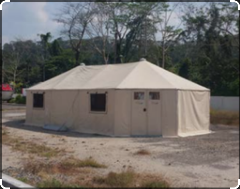 (tent Design Shelter MLH1950-78m²) SHADE NET