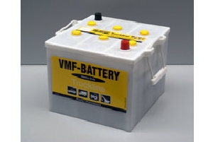 STARTER BATTERY dry charged, 12V/125Ah, for NATO truck