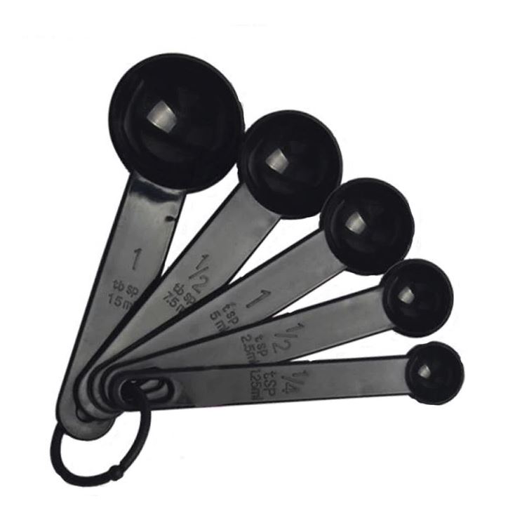 MEASURING SCOOPS, set of 5 pcs