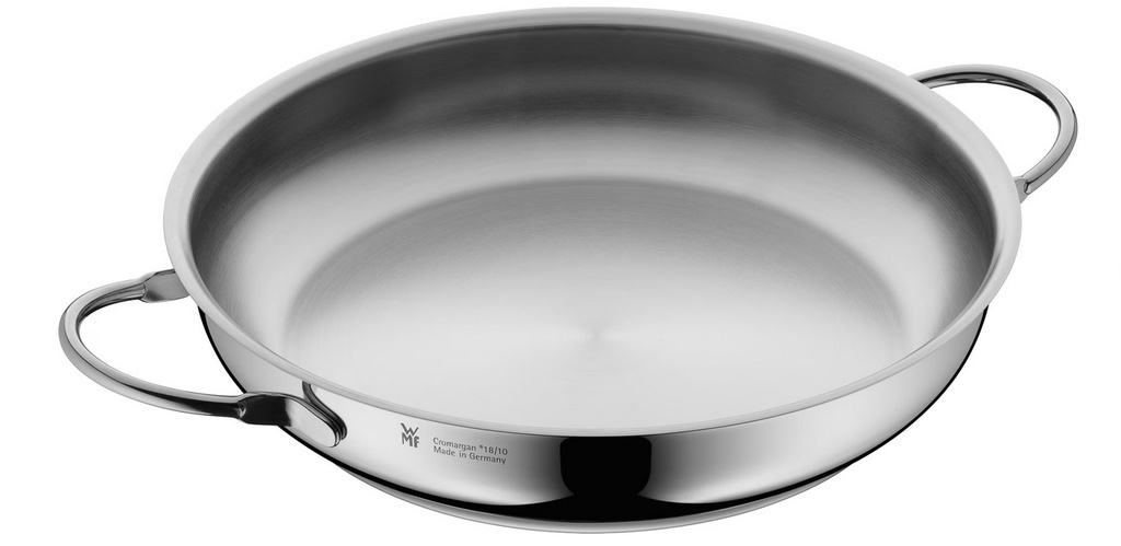 FRYING PAN, stainless steel, Ø24cm + handles