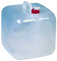 JERRYCAN collapsible, food grade plastic, 15l + tap