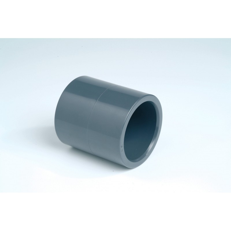 CONNECTOR COUPLING to glue, PVC, Ø 100mm, FxF