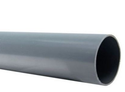 PIPE, PVC, Ø 100mm, 1m, smooth end