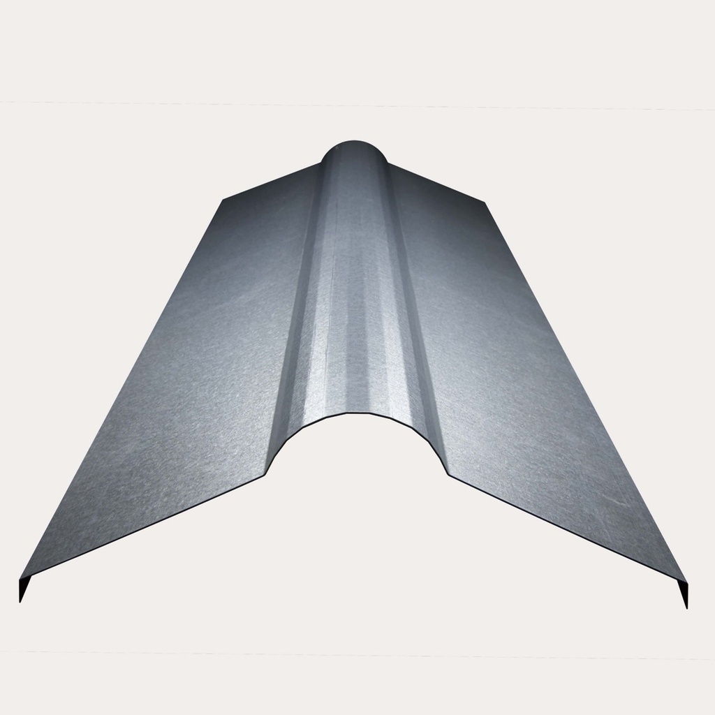 SHEET roof ridge, iron galvanised, 33x180cm, 28G 0.37mm