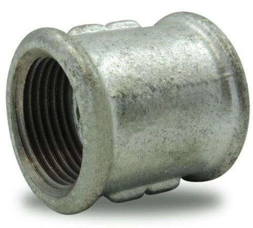 CONNECTOR COUPLING threaded, galvanized, Ø 1"¼, FxF