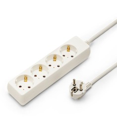 MULTI-OUTLET EXT, 3G1.5²/3m, 4x2P+E/16A/IP20/EUR