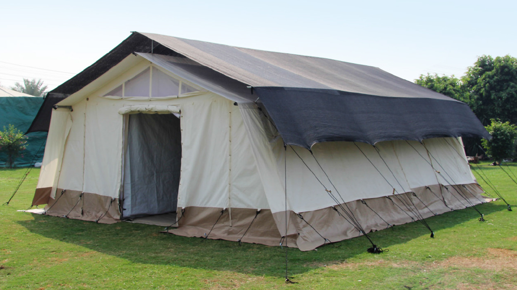 TENT multipurpose, 45m², 6x7.5m + shade net