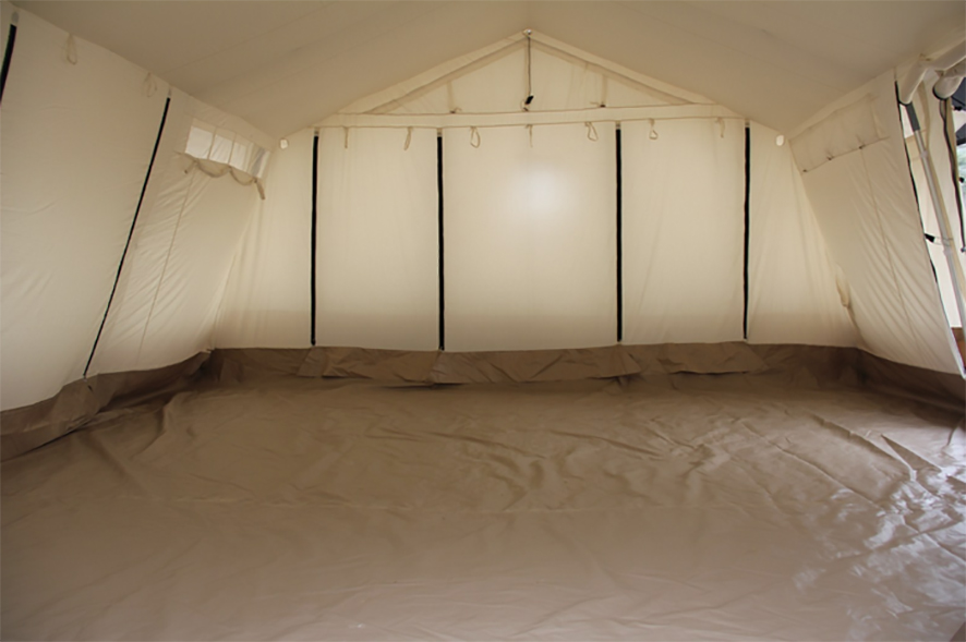 (multipurpose tent 45m²) INNER TENT, cotton + groundsheet