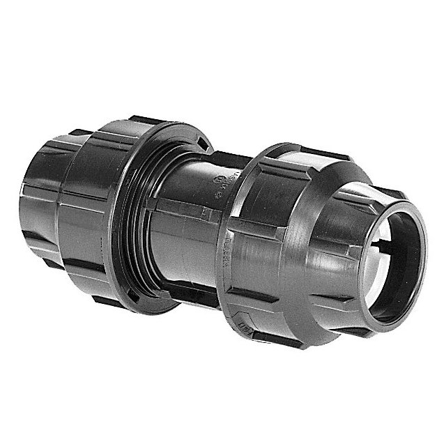 CONNECTOR COUPLING compression, PE, Ø 25mm, FxF