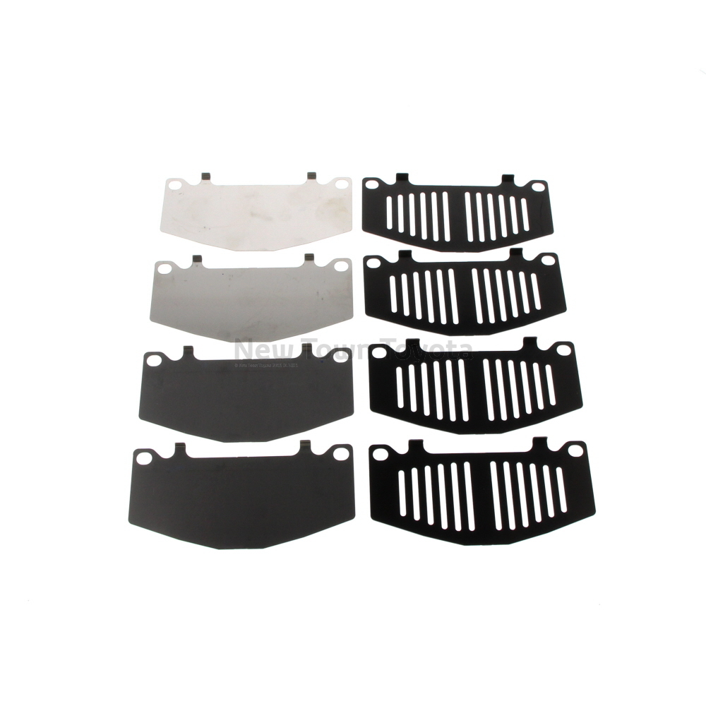 SHIM KIT, anti squeal, front, HILUX KUN25