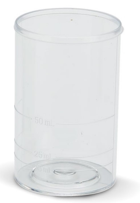 BEAKERS (Hanna HI 740036 P) 50ml, pack of 10