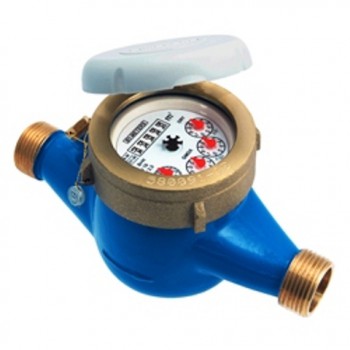 COMPTEUR D'EAU FROIDE jet multiples, 50x60mm, max. 10m³/h