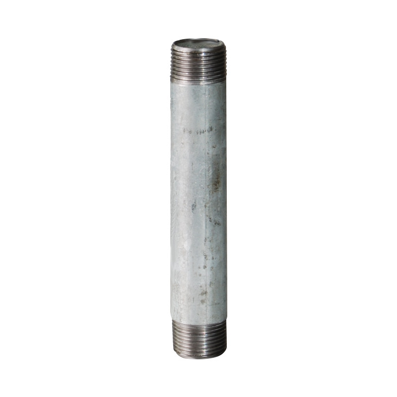 LONG TUBE COUPLING threaded, galvanized, Ø 2"½, 100mm, MxM