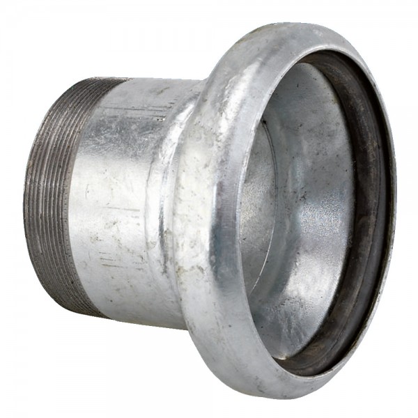 SPHERICAL COUPLING male threaded, galvanized, Ø 3", female