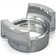 SYMM. HALF COUPLING, 4" ND100, female threaded, w/o lock