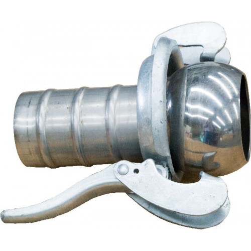 SPHERICAL COUPLING grooved, galvanised, Ø 3", male