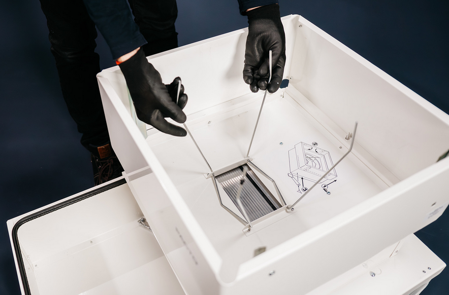 (Pacto) POSTER D'UTILISATION toilette seche manuelle