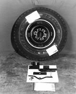 MODULE, SECOND SPARE WHEEL, for HZJ78 hard top