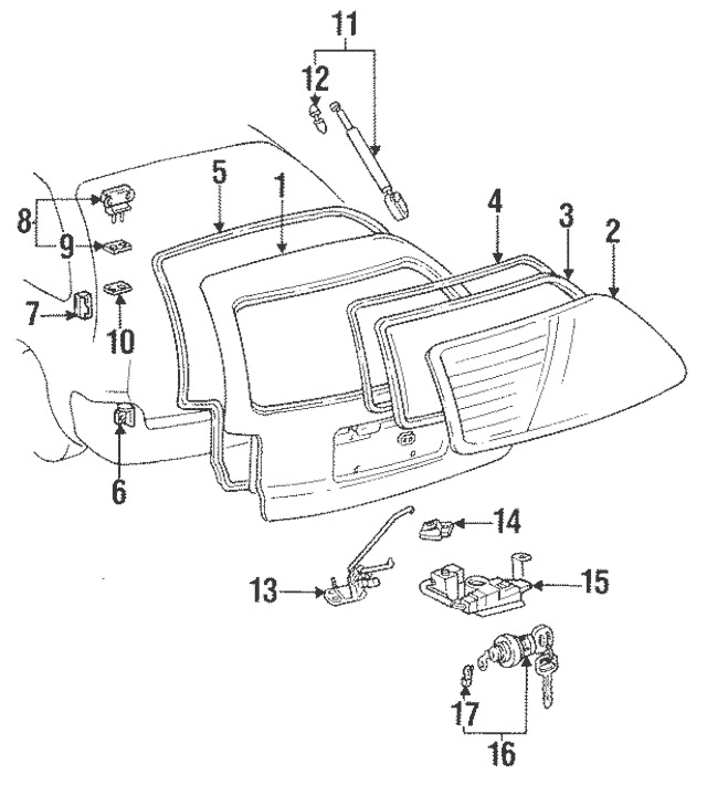 CUSHION BACK DOOR LOWER EE106