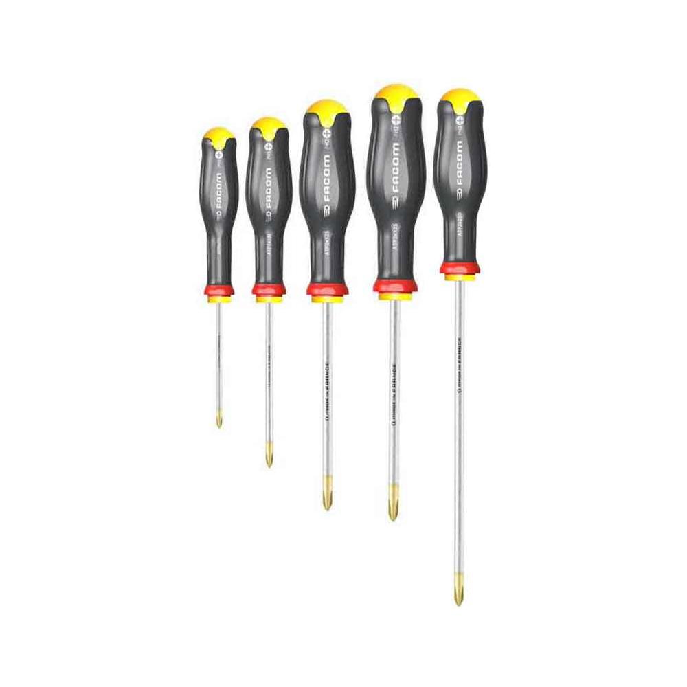 SCREWDRIVERS 5 pce, PH0-1-2-3-4, ATP.J5