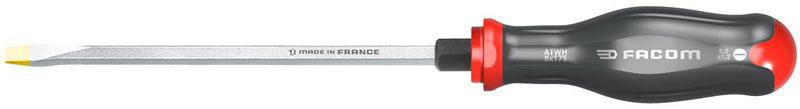 SCREWDRIVER slotted head, 8x175mm, hex blade, ATWH.8X175