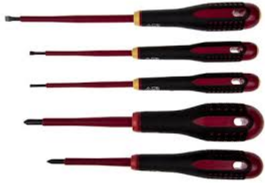 SCREWDRIVERS, PH2, PH3, flat 6.5, 8, 10