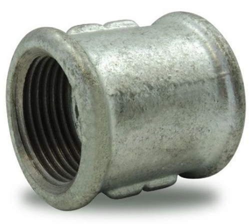 CONNECTOR COUPLING threaded, galvanized, Ø 3", FxF