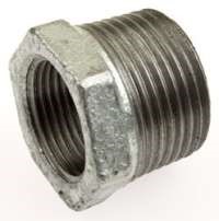 REDUCER COUPLING threaded, galvanized, 3"-2"½, MxF