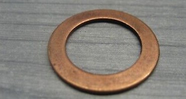 (Banjo fitting Ø14mm) GASKET, Ø14.5x20x2mm