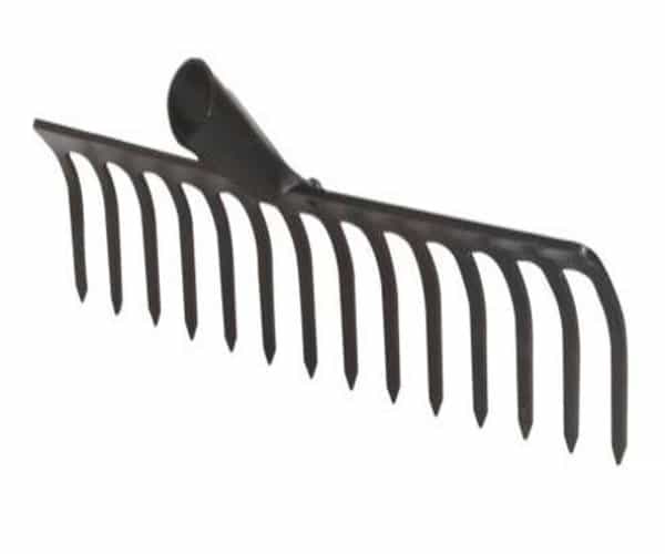 RAKE without handle, 14 teeth