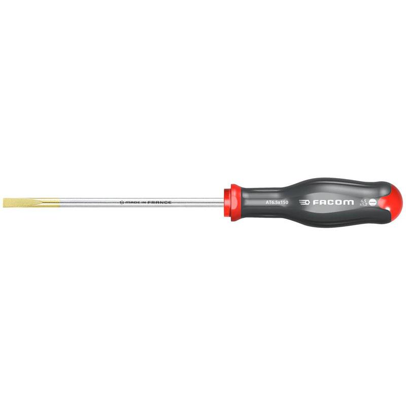 SCREWDRIVER flat, milled bl., 6.5x150mm, isoryl, AR.6,5X150