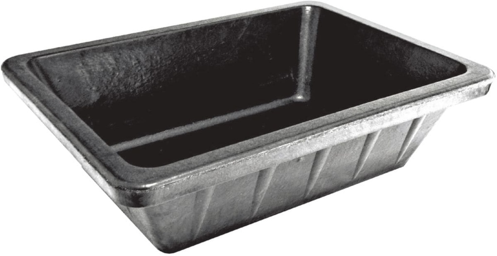 CEMENT TROUGH, rubber, 40l, for mason