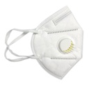 RESPIRATOR FFP3, valved, vertical fold, disposable