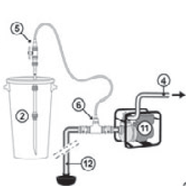 MODULE, SUCTION SIDE DOSER, flow range 15-150 litre/h