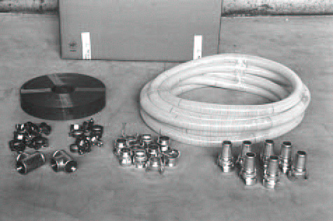 MODULE, ADDITIONAL HOSES + couplings, 2"