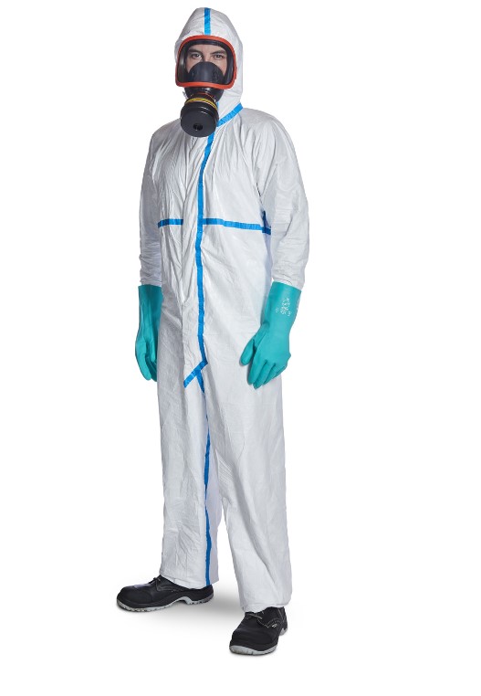 COVERALL CBRN (Tyvek 600 Plus) type 4/5/6 M white
