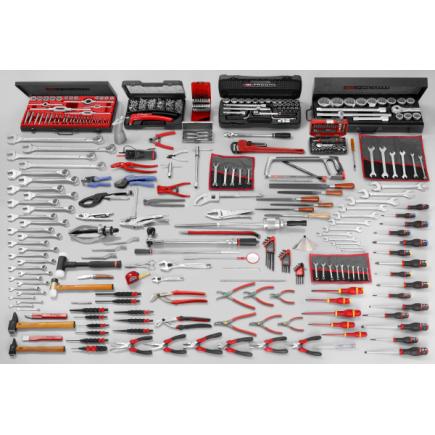 SET OF 343 MECHANIC TOOLS metric + socket set, CM.150A