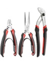 PLIERS SET 3 pcs, multigrip/cutters/nose, CPE.A3