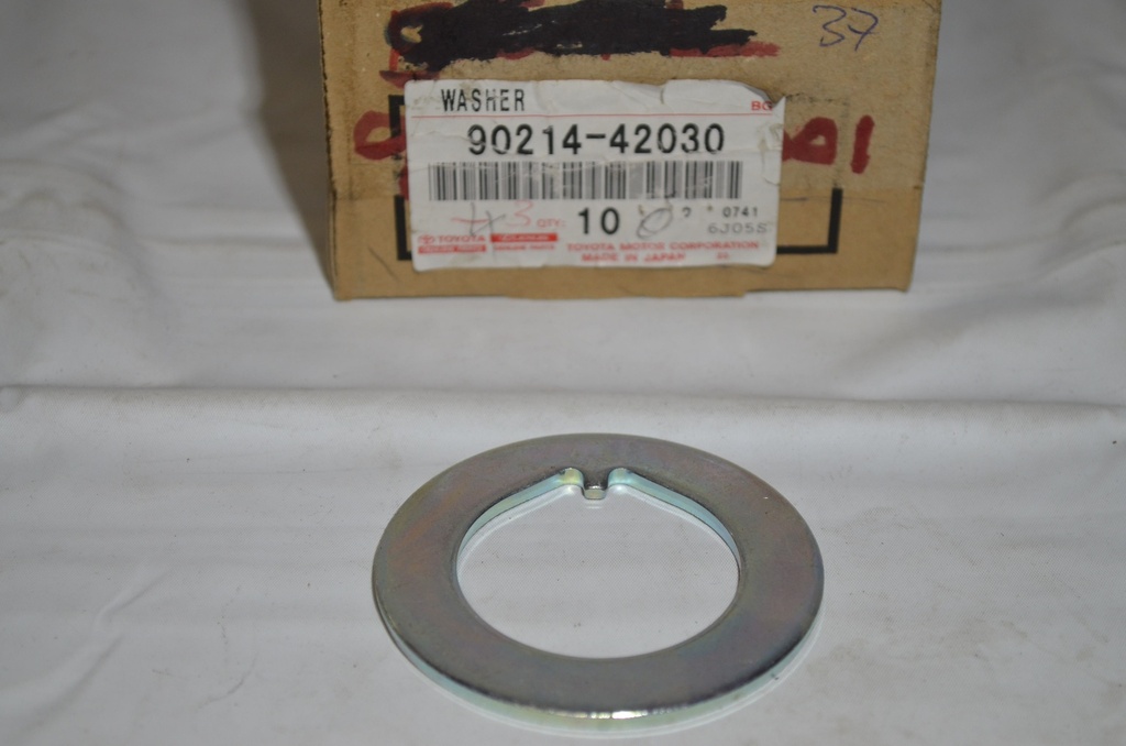 CLAW WASHER wheel bearing nut, FR, HZJ7#