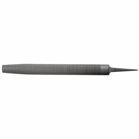 RASP half-round,w/out handle, 250mm, for wood, RAB.DRDB250A