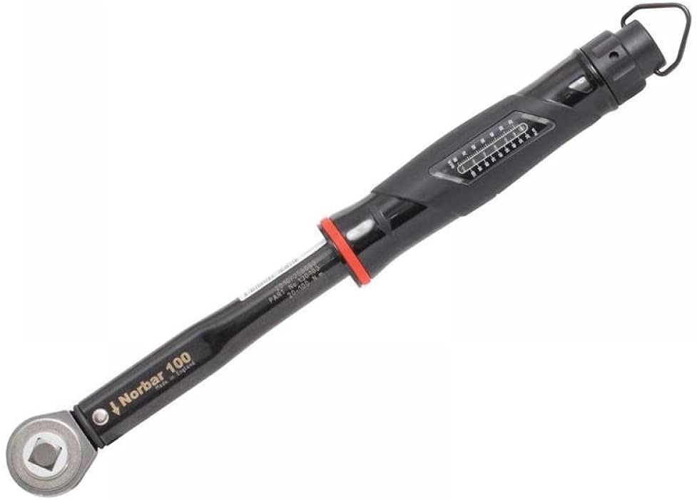 TORQUE WRENCH manual, ½" square, 20-100Nm, fixed ratchet