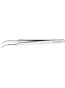 TWEEZERS curved, 114mm, high precision, 143
