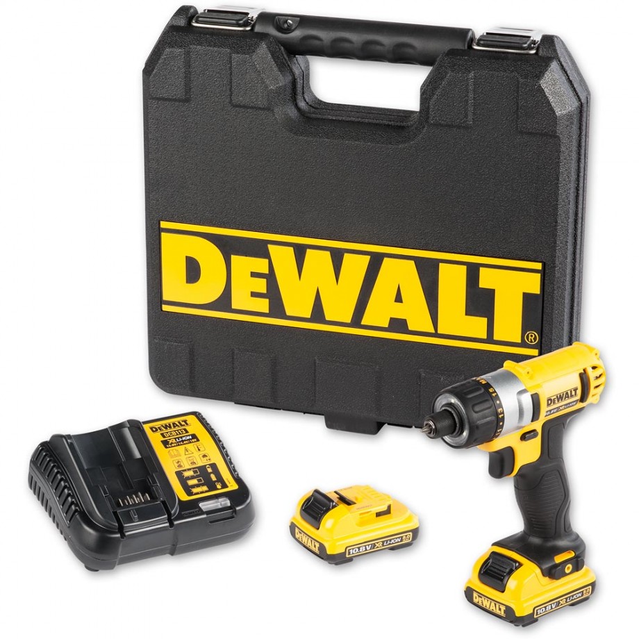 DRILL-SCREWDRIVER cordless, 12V + battery + charger