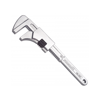 ADJUSTABLE WRENCH monkey, chromed, max 80mm, 375mm, 105.375