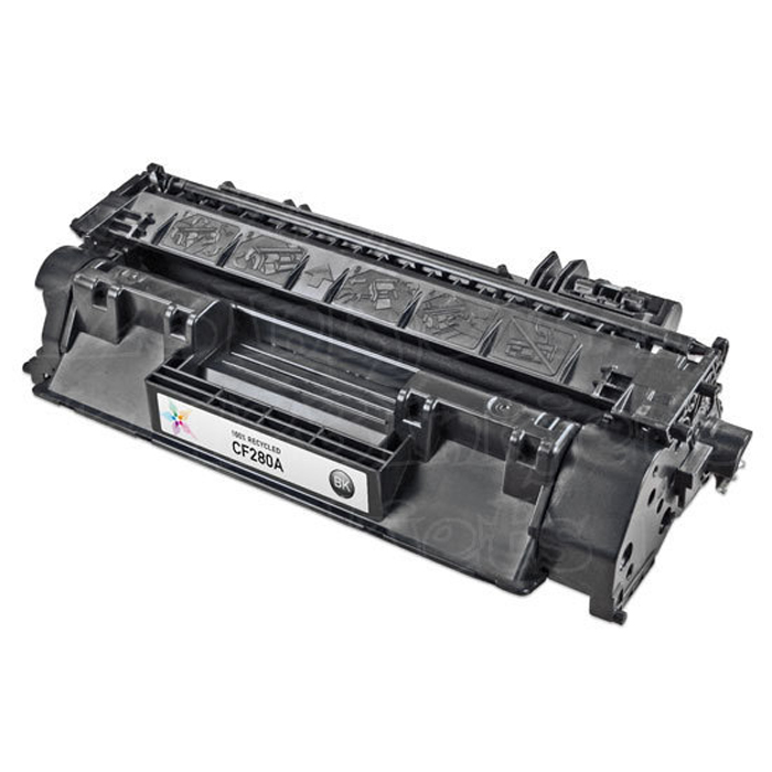 (HP LJ M401dn) CARTOUCHE TONER (CF280A/HP80A) noire