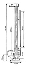 CRIC Hi-Lift, 125cm, CMU 2113 kg